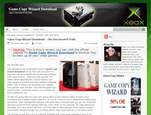 Tablet Screenshot of gamecopywizarddownload.allnewstreams.com